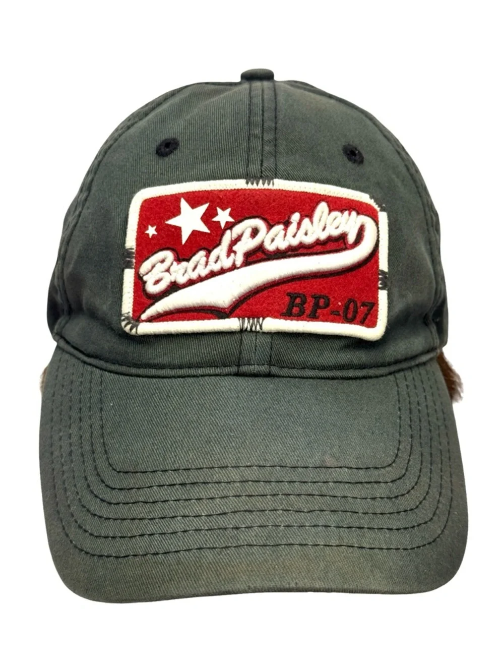 Vintage 2007 Brad Paisley Concert Embroidered Ballcap